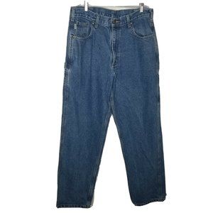 Carhartt Jeans Mens 32x32 Traditional Fit Straight Medium Wash